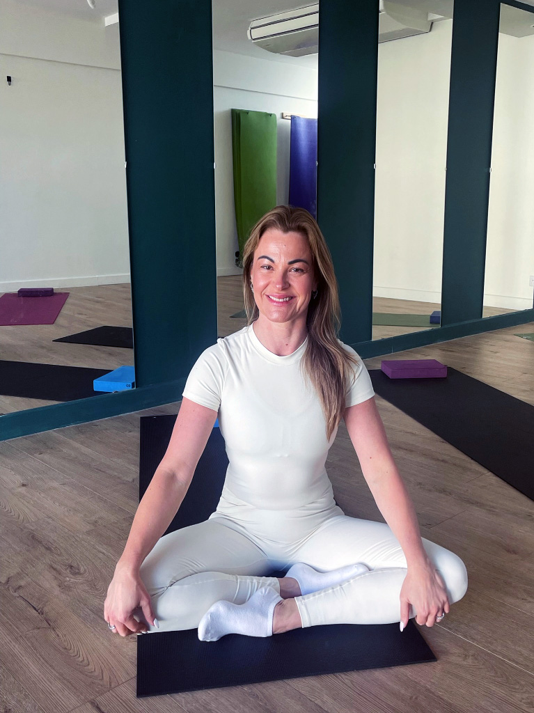 Pilates instructor Jana
